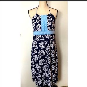 Loft Halter tie dress 12P